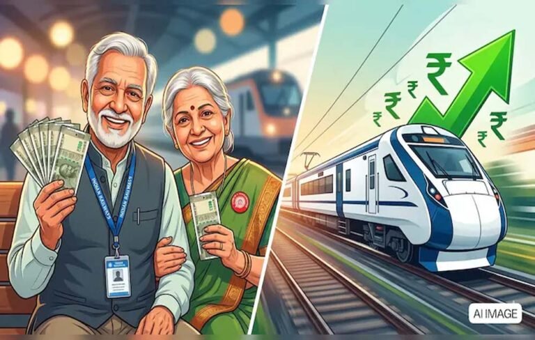 रेलवे कर्मियों की बढ़ी सैलरी: DA में इजाफा, जल्द खाते में आएगा 4 माह का एरियर