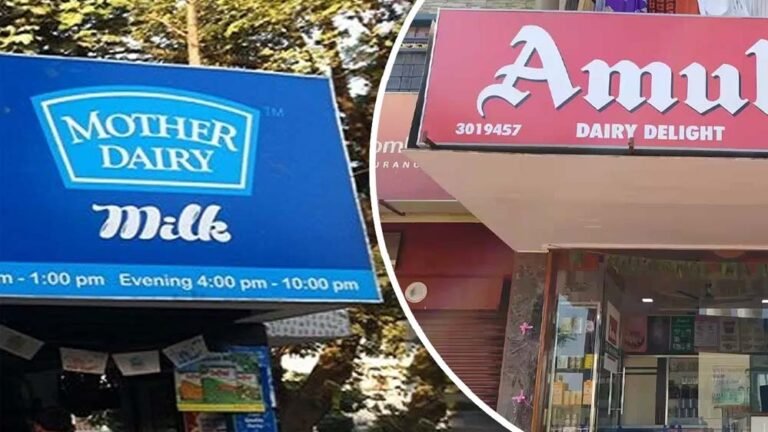 अब दूध पर भी बढ़ी मार: Amul और Mother Dairy ने बढ़ाए दाम, आज से लागू नए रेट