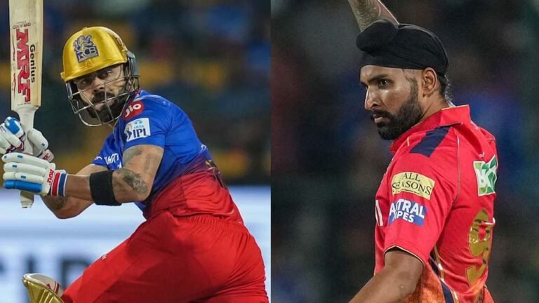 विराट की टीम का धमाका! RCB ने प्लेऑफ का टिकट कराया पक्का, पंजाब फिर फिसली