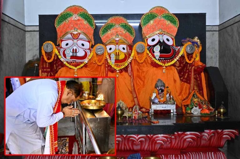 मुख्यमंत्री विष्णुदेव साय ने हरिनाम संकीर्तन नामयज्ञ में लिया हिस्सा, प्रदेशवासियों की सुख-समृद्धि के लिए की विशेष पूजा