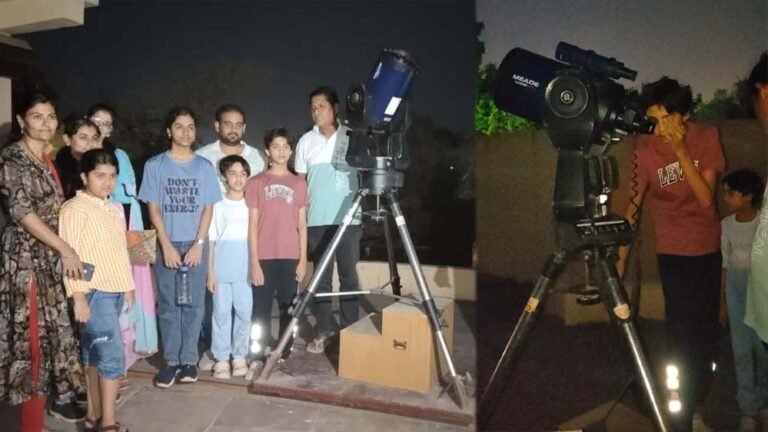 उज्जैन में शुरू हुआ खास आकाशीय अवलोकन, 20 रुपए में मिल रहा ग्रहों को करीब से देखने का मौका