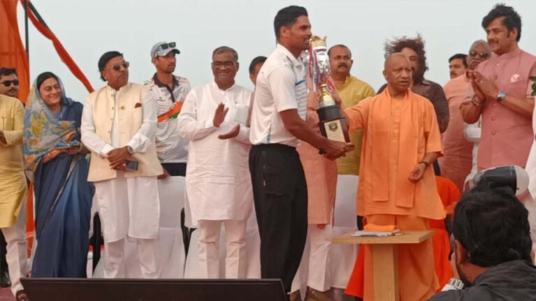 स्पोर्ट्स इंफ्रास्ट्रक्चर और खिलाड़ियों के प्रोत्साहन के लिए तत्परता से खड़ी है सरकार: सीएम योगी