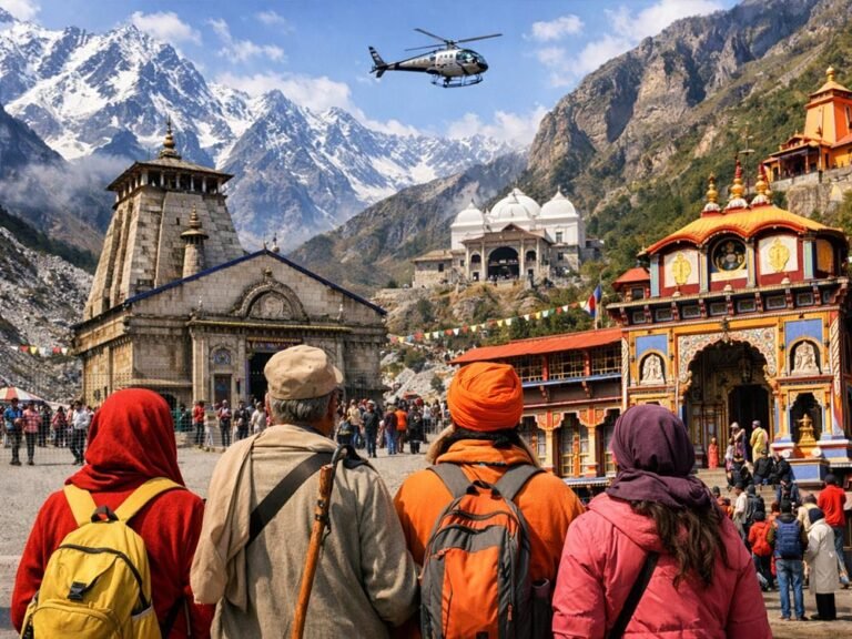 बाबा केदार के दरबार में उमड़ा आस्था का सैलाब, जानिए हेलिकॉप्टर यात्रा का खर्च और रूट