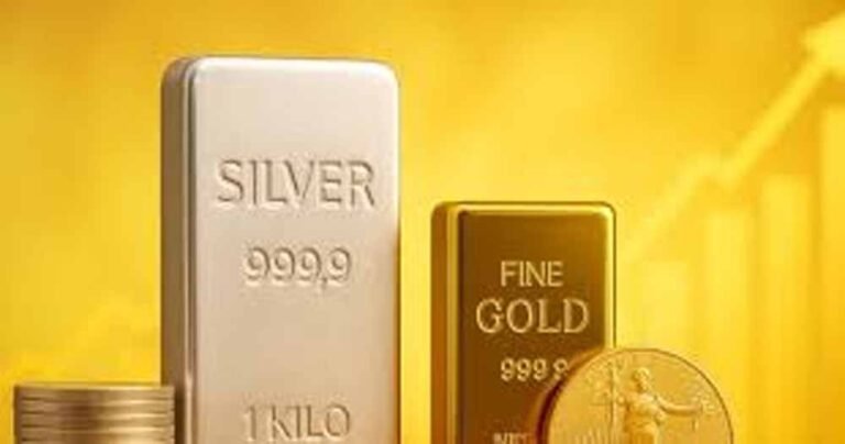 सोना-चांदी के दाम गिरे: MCX पर सिल्वर क्रैश, गोल्ड भी नरम