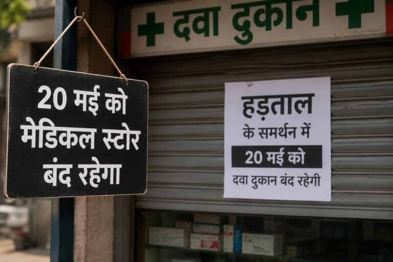 बिहार में दवा दुकानें रहेंगी बंद, ऑनलाइन फार्मेसी के खिलाफ बड़ा आंदोलन