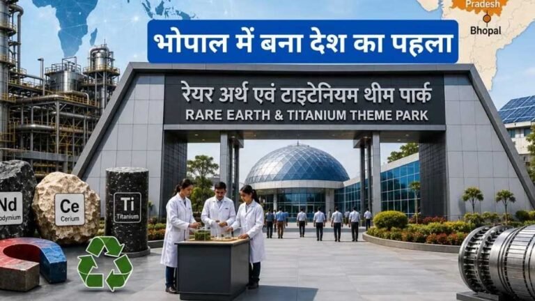 देश का पहला रेयर अर्थ टाइटेनियम पार्क भोपाल में आज खुलेगा