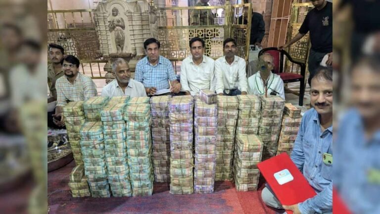 सांवलिया सेठ के दरबार में धनवर्षा, सोना-चांदी की गिनती अभी बाकी