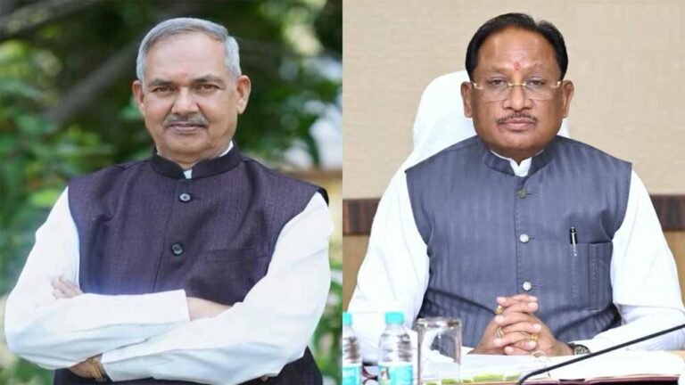 CM साय ने दिवंगत रूपनारायण के घर पहुंचकर जताया शोक, कई मंत्री रहे साथ