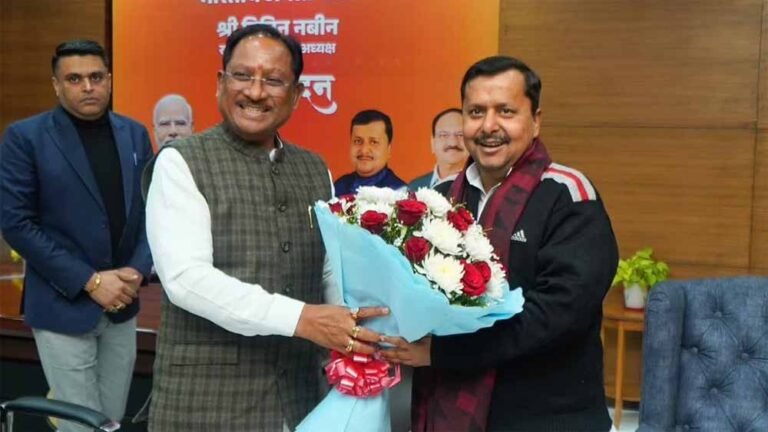 दिल्ली में CM साय की बड़ी मुलाकात, BJP राष्ट्रीय अध्यक्ष संग विकास योजनाओं पर मंथन