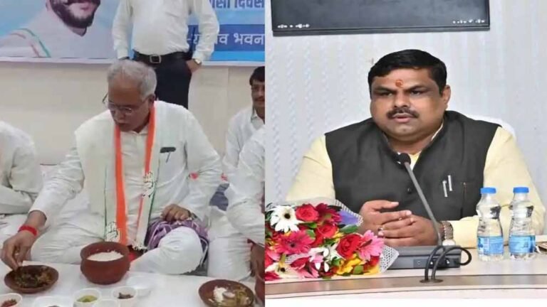 ‘बोरे बासी’ मुद्दे पर बयानबाजी तेज: गजेंद्र यादव ने भूपेश बघेल को घेरा