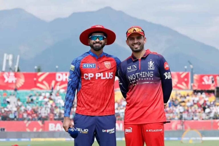 टॉस में पंजाब किंग्स का पलड़ा भारी, पहले बैटिंग करेगी RCB