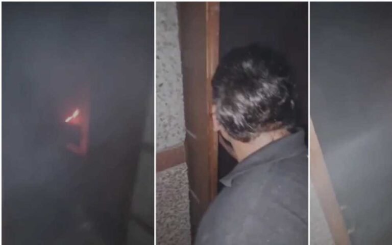आग लगते ही मची अफरा-तफरी, अभिनेता Ashutosh Rana समेत कलाकारों को सुरक्षित बाहर निकाला गया