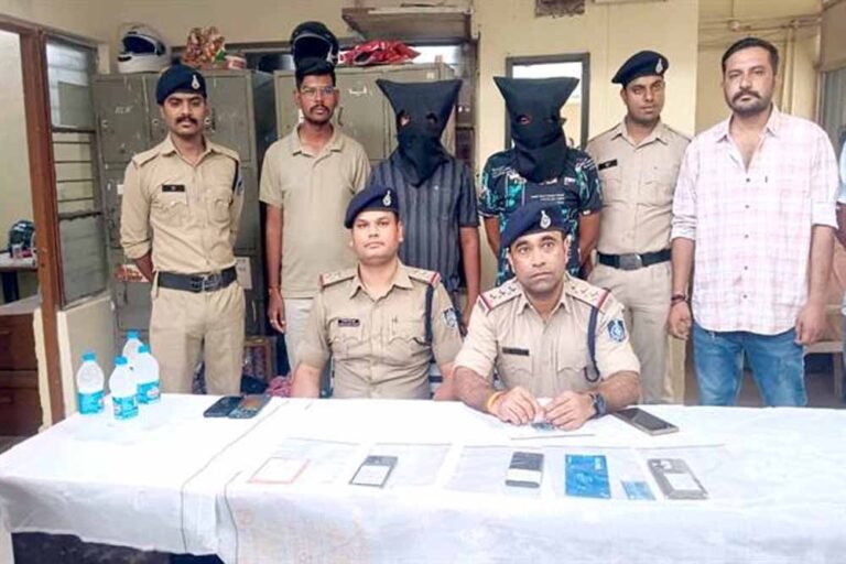 साइबर ठगी करने वाले दो अंतर्राज्यीय आरोपी झारखंड से गिरफ्तार