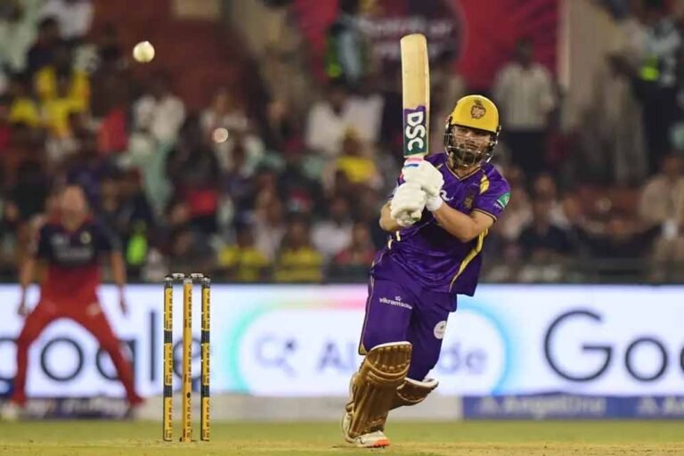 रिंकू सिंह की शानदार पारी, लेकिन फिफ्टी नहीं बना सके; KKR ने बनाए 192 रन