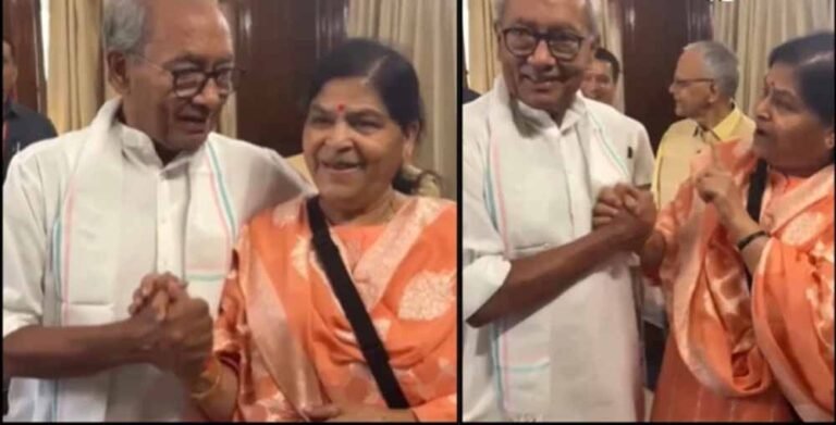 भोजशाला मुद्दे पर आमने-सामने आए दिग्विजय सिंह और उषा ठाकुर, बयानबाजी का वीडियो चर्चा में