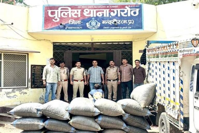 मध्यप्रदेश पुलिस की अवैध मादक पदार्थों के विरुद्ध प्रभावी कार्यवाही