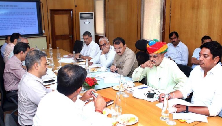 राजस्थान में शिक्षा, स्वास्थ्य और शहरी विकास पर मंत्रिमंडलीय उप-समिति की अहम बैठक