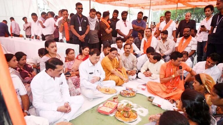 उद्योग मंत्री देवांगन ने 36.75 करोड़ रुपये की जलप्रदाय योजना विस्तार परियोजना का किया भूमिपूजन