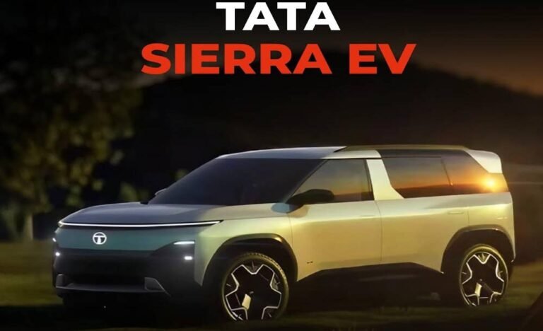 Tata Sierra.ev की धमाकेदार एंट्री तय, लंबी रेंज और लग्जरी फीचर्स से EV बाजार में मचाएगी हलचल