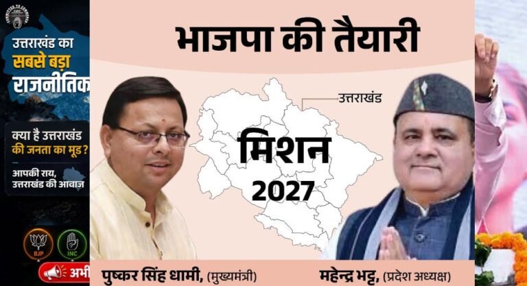 देवभूमि में चुनावी रण सज चुका है, क्या धामी दोहराएंगे जीत या विपक्ष करेगा बड़ा उलटफेर?