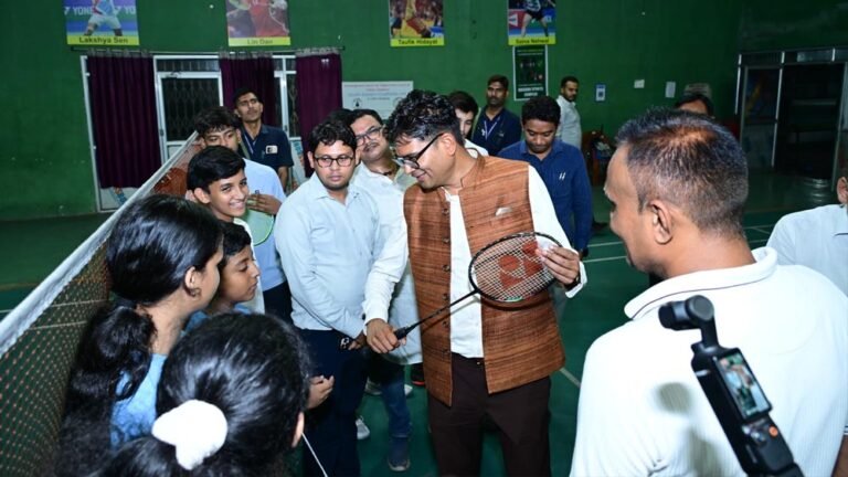 युवा खिलाड़ियों के लिए बड़ी पहल, खेल सुविधाओं के उन्नयन पर सरकार का जोर : ओ.पी. चौधरी