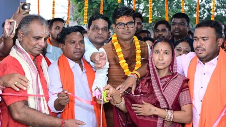 वित्त मंत्री ओ.पी. चौधरी ने तुरंगा में विकास कार्यों का किया लोकार्पण, क्षेत्रवासियों को मिली राहत