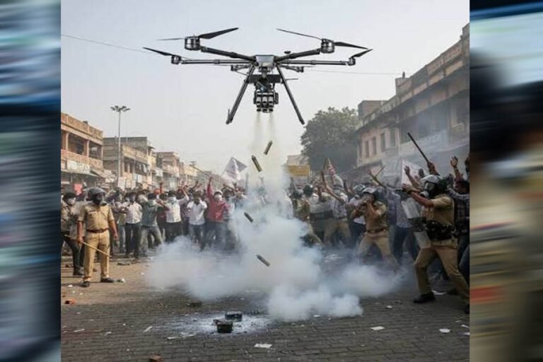 मध्य प्रदेश पुलिस की नई रणनीति, भीड़ नियंत्रण के लिए ड्रोन से दागे जाएंगे आंसू गैस के गोले