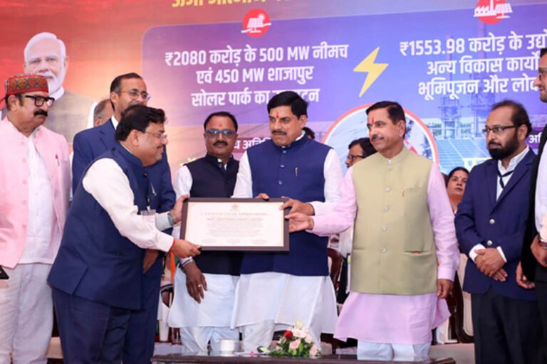 देश में ग्रीन एनर्जी का पावर हाउस बन रहा है मध्यप्रदेश : मुख्यमंत्री डॉ. यादव