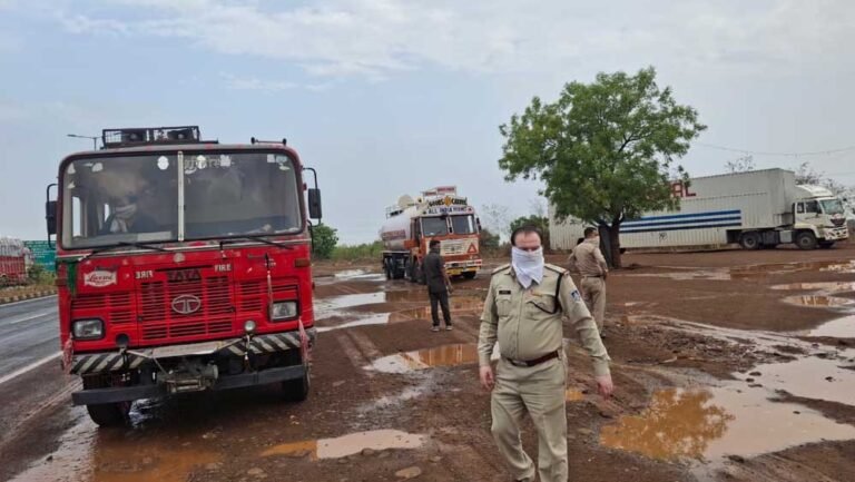 अमोनिया गैस लीक होने पर तत्काल रेस्क्यू ऑपरेशन, पुलिस-NDRF की मुस्तैदी से टला बड़ा हादसा