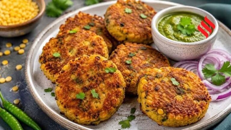 हेल्दी और टेस्टी स्नैक: घर पर बनाएं क्रिस्पी ग्रीन मूंग दाल वड़ा