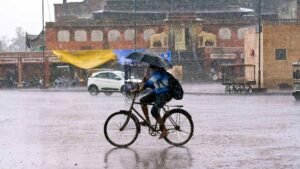 प्री-मानसून की दस्तक: राजस्थान के कई हिस्सों में तेज हवाएं और बारिश, तापमान में बड़ी गिरावट