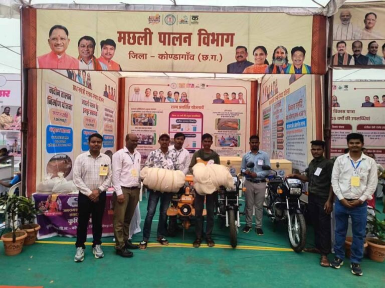 मछुआरों के लिए नई पहल, मुख्यमंत्री साय ने वितरित की आधुनिक उपकरण सामग्री