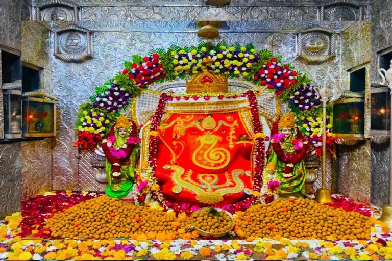 खजराना गणेश मंदिर के लिए फाइनल हुआ खास डिजाइन, 5 प्रतिमाओं को पहनाए जाएंगे स्वर्ण मुकुट