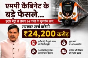 94 गांवों के पुनर्वास, अधोसंरचना और शहरी विकास योजनाओं को मिली हरी झंडी