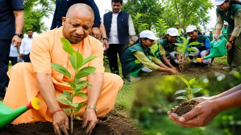 गोरखपुर से पौधरोपण महायज्ञ की शुरुआत करेंगे CM योगी, पर्यावरण संरक्षण को मिलेगा बढ़ावा