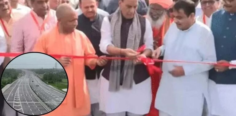 राजनाथ-गडकरी-योगी ने खोला लखनऊ-कानपुर एक्सप्रेसवे, तेज होगी कनेक्टिविटी