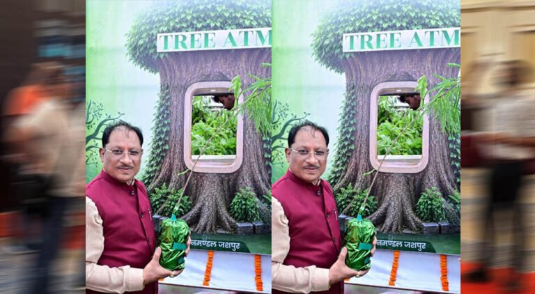 CM विष्णुदेव साय बोले- आज लगाया हर पौधा आने वाली पीढ़ियों के सुरक्षित भविष्य की मजबूत नींव बनेगा