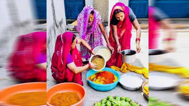 बिहान से बदली महिलाओं की तकदीर, अचार बनाकर आत्मनिर्भर बना माँ जगदंबा समूह