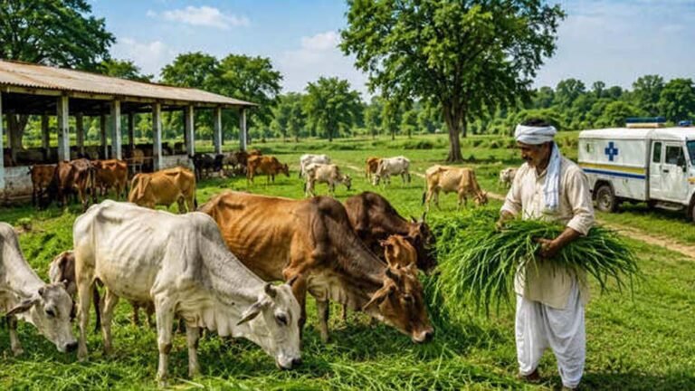 हरित चारा अभियान से यूपी में 39 हजार हेक्टेयर भूमि हुई मुक्त