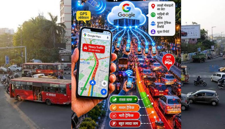 मध्य प्रदेश में ट्रैफिक जाम से राहत की तैयारी, Google Maps के पीक ऑवर डेटा से तैयार होगा नया रोड प्लान