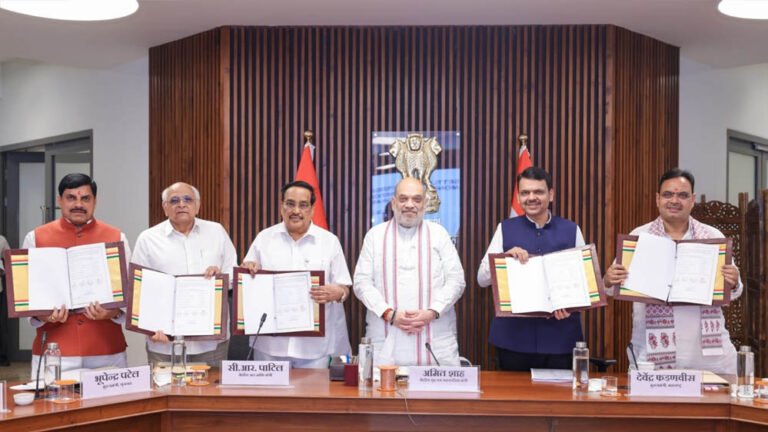 सरदार सरोवर डैम विवाद खत्म! अमित शाह की मौजूदगी में MP, गुजरात, महाराष्ट्र और राजस्थान के बीच ऐतिहासिक समझौता