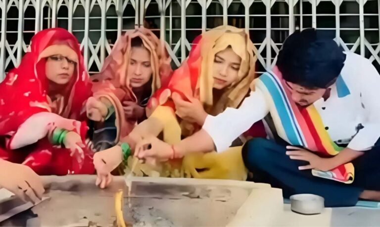 तीन बहनों ने चुना एक जीवनसाथी, पुलिस के सामने रखी अपनी बात
