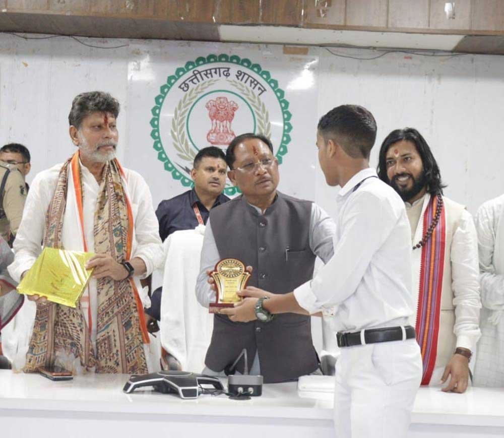 समर्पण, अनुशासन और निरंतर परिश्रम से हर लक्ष्य हासिल किया जा सकता है : मुख्यमंत्री  विष्णुदेव साय