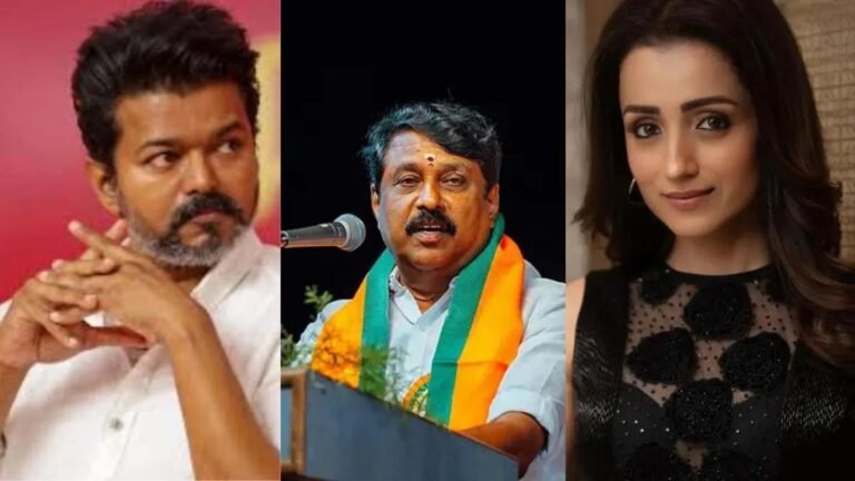 स्वतंत्रता दिवस समारोह में तृषा के साथ बैठे विजय, DMK के मुखपत्र ने उठाए सवाल