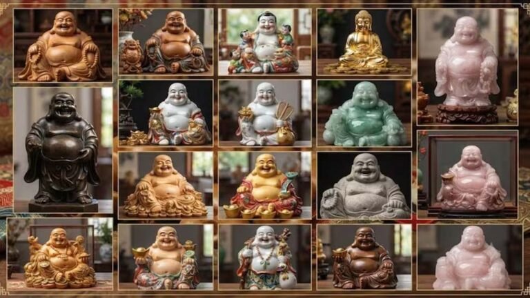 धन आकर्षित करते हैं लाफिंग बुद्धा के ये 4 स्वरूप, जानें सही दिशा और नियम