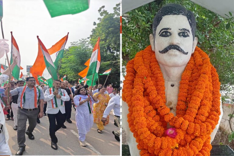 जहां ठाकुर रोशन सिंह ने दी शहादत, उसी जगह के नामकरण की मांग पर नौवें दिन भी धरना जारी