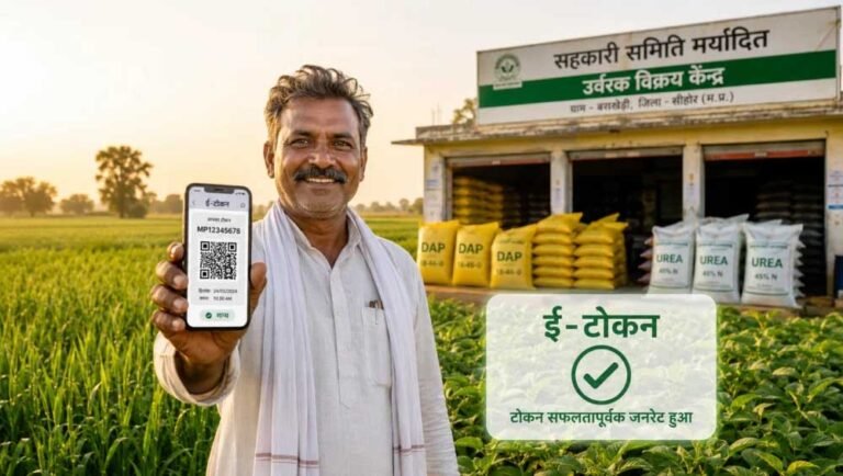 मध्य प्रदेश में खाद वितरण का नया सिस्टम, मोबाइल से टोकन बनाकर एक बार में मिलेगी पात्रता अनुसार खाद