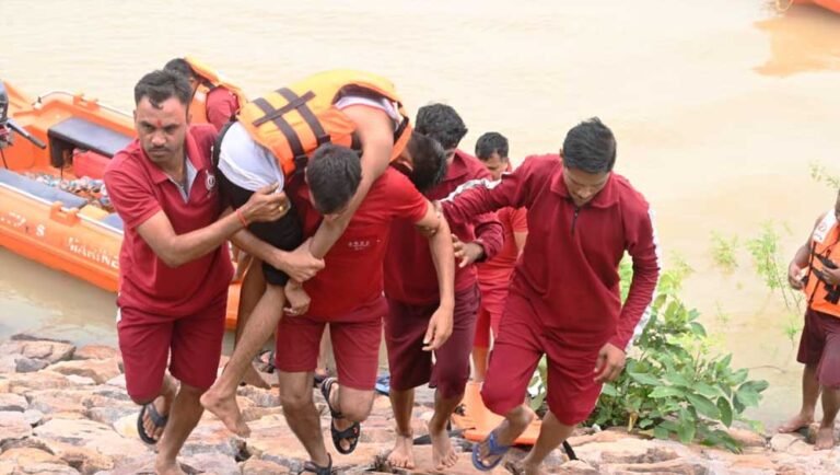 बाढ़ एवं आपदा से निपटने की तैयारियों को परखा, कोरी डेम में हुआ मॉक एक्सरसाइज