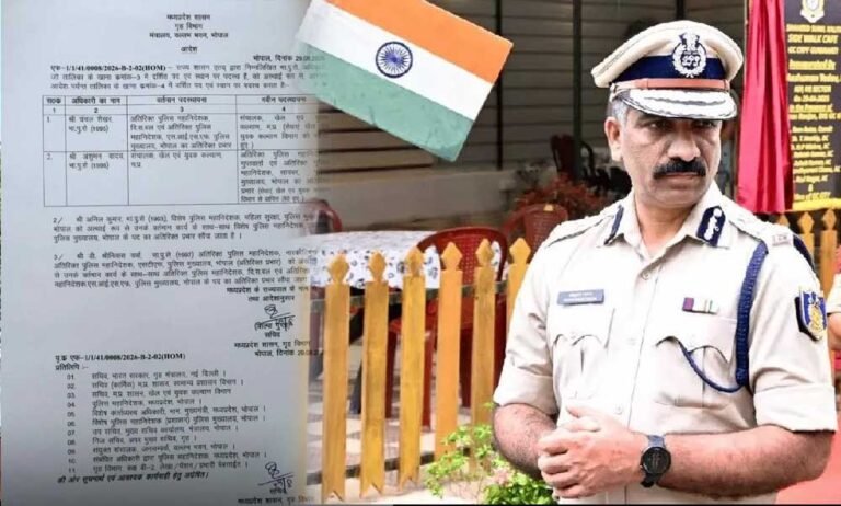 मध्य प्रदेश पुलिस में बड़ा फेरबदल, अंशुमन यादव को ADG इंटेलिजेंस की कमान; गृह विभाग का आदेश जारी