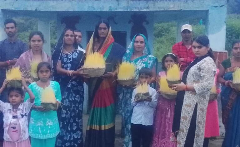 ग्राम जरही में कजलिया विसर्जन बड़ी धूमधाम से मनाया गया